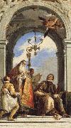Giovanni Battista Tiepolo Saints Maximus and Oswald USA oil painting artist